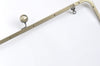 Large Size Wedding Handle Purse Frame With Inside Loops & Screws 33cm x 10.5cm