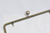 Large Size Wedding Handle Purse Frame With Inside Loops & Screws 33cm x 10.5cm