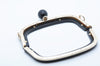 Wood Handle Purse Frame With Screws 21 x 9cm Pick Up Color