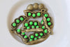 10 pcs Antique Bronze Enamel Epoxy Pea Pod Charms Pendants A5815