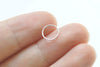 20 pcs Polished 925 Solid Sterling Silver Open Jump Rings Findings 3mm-8mm