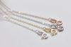925 Sterling Silver Flat Oval Necklace Chain 18" Jewelry Making Silver/Platinum/Gold/Rose Gold
