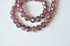 One Strand AB Color Faceted Rondelle Crystal Glass Abacus Beads