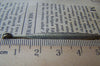 Long Leaf Charm Pendants Antique Bronze Finish 5.5x55mm Set of 6 A3745