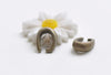 50 pcs Antique Bronze Snap On Bail Charms 8x11mm A4273