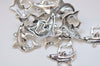 10 pcs of Antique Silver Lovely Shark Charms 20x24mm