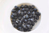 1000 pcs Black Acrylic Bicone Faceted Glass Beads 4mm A3091