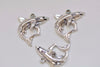 10 pcs of Antique Silver Lovely Shark Charms 20x24mm