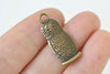 10 pcs of Antique Bronze/Silver Matryoshka Russian Doll Charms 16x26mm