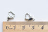 Stainless Steel Parrot Heart Round Lobster Clasps Small Large Sizes