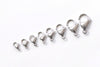 5 pcs 304 Stainless Steel Parrot Claw Lobster Clasps 9mm/10mm/11mm/12mm/13mm/15mm/17mm/19mm
