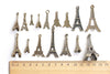 Antique Bronze/Silver Eiffel Tower Tour Charms Mixed Style