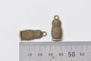 10 pcs of Antique Bronze/Silver Matryoshka Russian Doll Charms 16x26mm