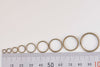 200 pcs Split Rings Antique Bronze/Silver/Copper/Gunmetal Black/Gold Various Sizes