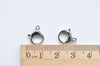 Stainless Steel Parrot Heart Round Lobster Clasps Small Large Sizes