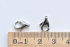 Stainless Steel Parrot Heart Round Lobster Clasps Small Large Sizes