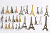 Antique Bronze/Silver Eiffel Tower Tour Charms Mixed Style
