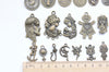 Antique Bronze/Silver Angel People Portait Portrait Charms Mixed Style