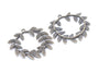 10 pcs of Antique Bronze/Silver/Gold Olive Leaf Wreath Charms Pendants 38x38mm