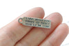Antique Bronze/Silver Charms with Sayings Inspirational Quotes Mixed Style