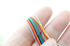 Mixed Color Straps Lariat Lanyard Cell Phone Straps with Split Rings Set of 100 A2223