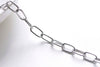 6.6ft (2m) 304 Stainless Steel Oval Chain Link Size 6x9.5mm/6x11.5mm