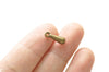 50 pcs of Antique Bronze/Silver 3D Teardrop Drop Charms 4x13mm
