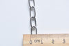 6.6ft (2m) 304 Stainless Steel Oval Chain Link Size 6x9.5mm/6x11.5mm