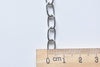 6.6ft (2m) 304 Stainless Steel Oval Chain Link Size 6x9.5mm/6x11.5mm