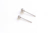 10 pcs Stainless Steel Ball Post Ear Stud Earring Post Findings 3mm/4mm/5mm/6mm/7mm/8mm