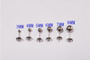 10 pcs Stainless Steel Ball Post Ear Stud Earring Post Findings 3mm/4mm/5mm/6mm/7mm/8mm