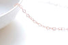 3.3 ft (1m) Anti Tarnish Heart Chain Soldered Links 3x4.3mm
