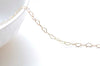 3.3 ft (1m) Anti Tarnish Heart Chain Soldered Links 3x4.3mm