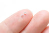 925 Solid Sterling Silver Tiny Square Spacer Discs Beads Size 1.5mm/1.7mm/2mm