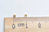 925 Solid Sterling Silver Tiny Square Spacer Discs Beads Size 1.5mm/1.7mm/2mm