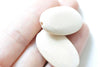 10 pcs Unfinished Large Oval Rondelle Wood Beads Findings 20x33mm