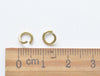 200pcs Raw Brass Jump Rings 3mm/4mm/5mm/6mm/7mm/8mm/9mm/10mm/12mm