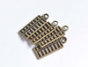 10 pcs of Antique Bronze Chinese Abacus Pendants Charms 10x20mm