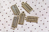 10 pcs of Antique Bronze Chinese Abacus Pendants Charms 10x20mm