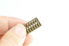 10 pcs of Antique Bronze Chinese Abacus Pendants Charms 10x20mm