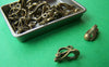 20 pcs of Antique Bronze Brass Ear Clips 12mm A2117