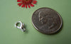 Accessories - 50 Pcs Silver Plated Parrot Lobster Clasps 10mm A3388