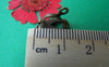 20 pcs of Antique Bronze Brass Ear Clips 12mm A2117