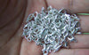 Accessories - 50 Pcs Silver Plated Parrot Lobster Clasps 10mm A3388