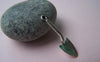 10 pcs of Antique Silver Spade Charms 9x30mm A840