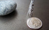 50 pcs Silver Filigree Cone Long Bead Caps 8x41mm A2052