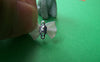 20 pcs Silver Plated Bow Bowtie Findings Connectors 9x13mm A790
