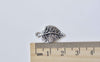 10 pcs Antique Silver Tree Leaf Leaves Charms 13x21mm A5384