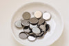 10 pcs Gunmetal Black Pendant Tray Blank Base Settings