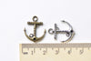 Supplies - Love Anchor Charms Nautical Pendant Connector